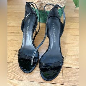 Stuart Weitzman nudist double strap sandal